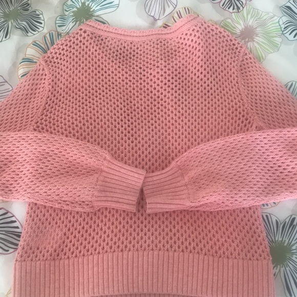 Club Monaco XS salmon top tie up 100% cotton salmon - Picture 6 of 6